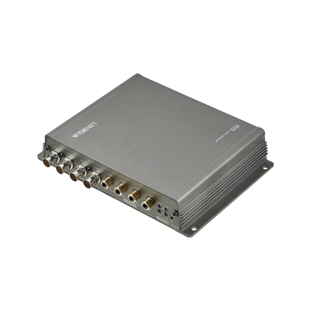 Convertidor de cámaras análogas HD a IP / 4 canales / Hasta 5 MP / 4 Tecnologías (TVI, AHD, CVI y CVBS)