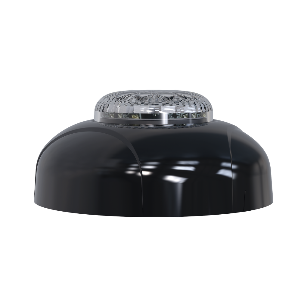 Estrobo Oculto de 12 LED, Brida negra, 12 Vcd, Rojo/Azul, Lente transparente - Image 3