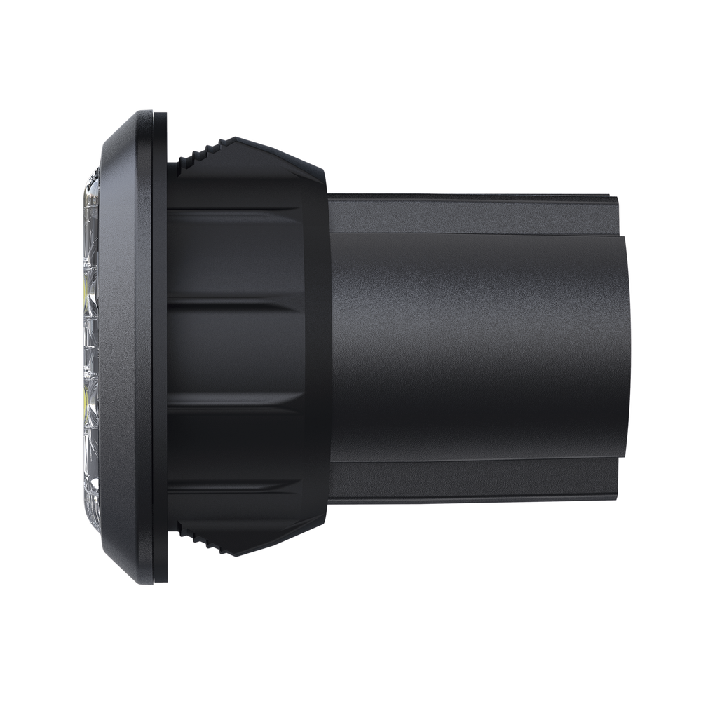 Estrobo Oculto, 6 LED, rojo/azul, SAE Clase I, Empotrable, lente transparente - Image 3