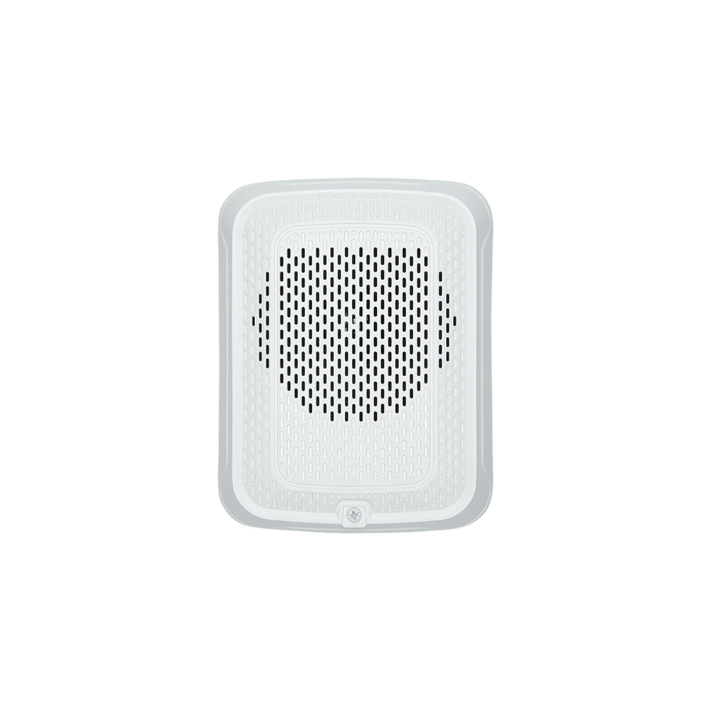 Bocina para Montaje en Pared, Color Blanco, Nuevo Diseño Moderno y Elegante y Menor Consumo de Corriente