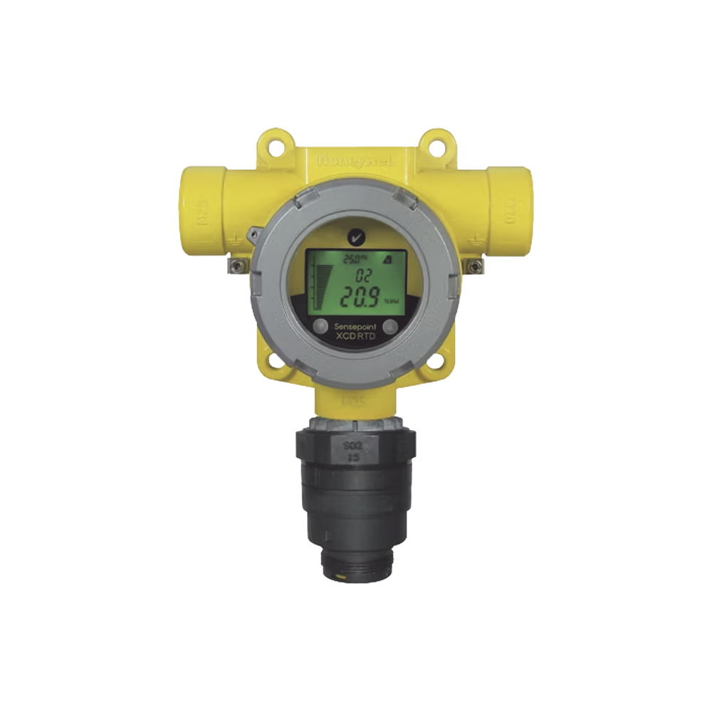 Detector Industrial Con Sensor Electroquimico Dioxido De Azufre (SO2) 0-15 ppm, Salida 4-20 mA, Carcasa De Aluminio, Clase I, Div 2, Serie Sensepoint XCD RTD