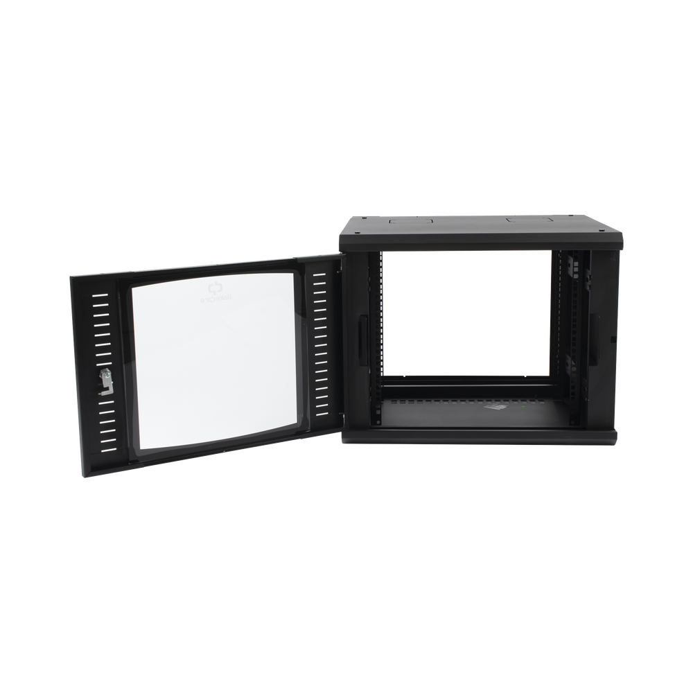 Gabinete Abatible de Pared (Con Marco Trasero) con Rack 19" de 9 Unidades. Ventana de Cristal Templado. - Image 7