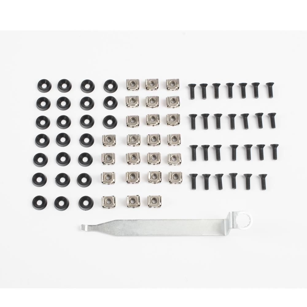 Gabinete Abatible de Pared (Con Marco Trasero) con Rack 19" de 9 Unidades. Ventana de Cristal Templado. - Image 8