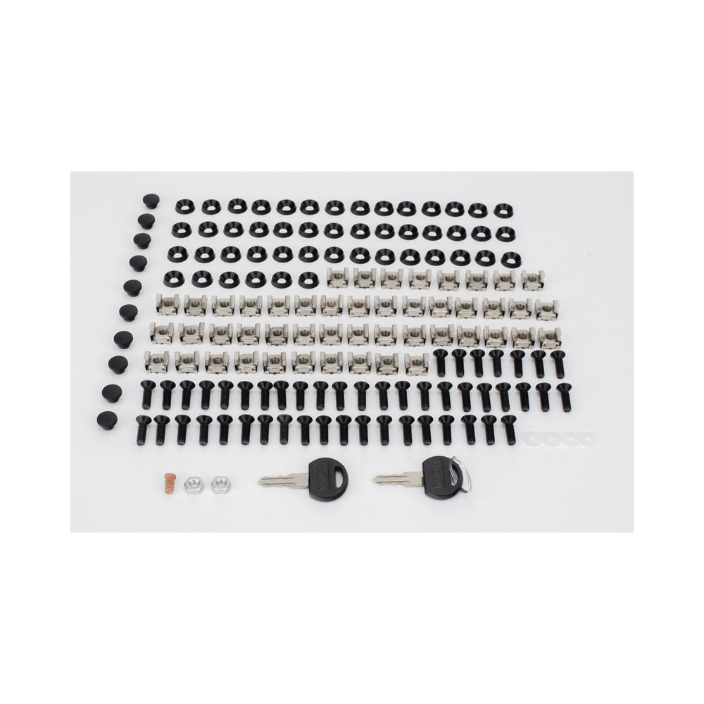 Gabinete de Pared de 9U con Puerta de Cristal Templado, 479.5 mm de Profundidad, Rack de 19'', Acero Reforzado Gris Mate - Image 5