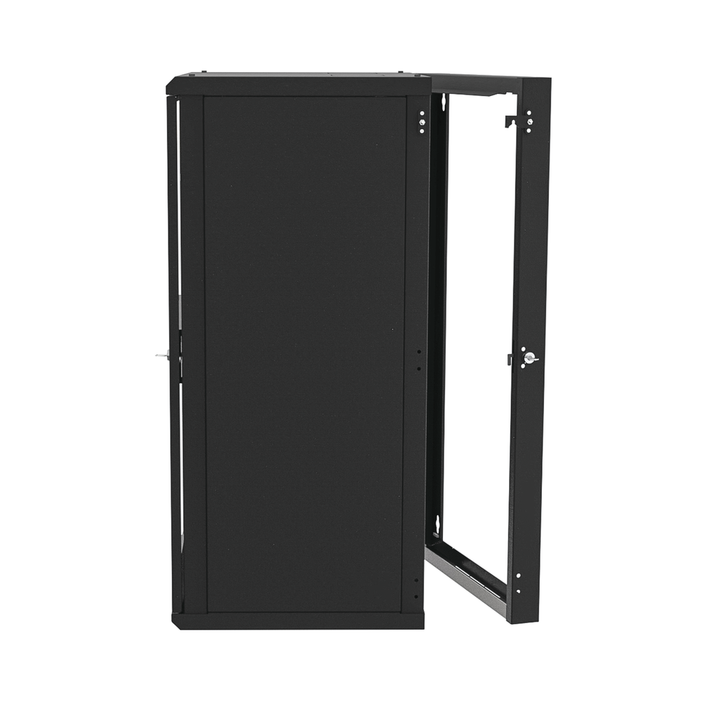 Gabinete Abatible de Pared (Con Marco Trasero) con Rack 19" de 24 Unidades. Ventana de Cristal Templado. - Image 4