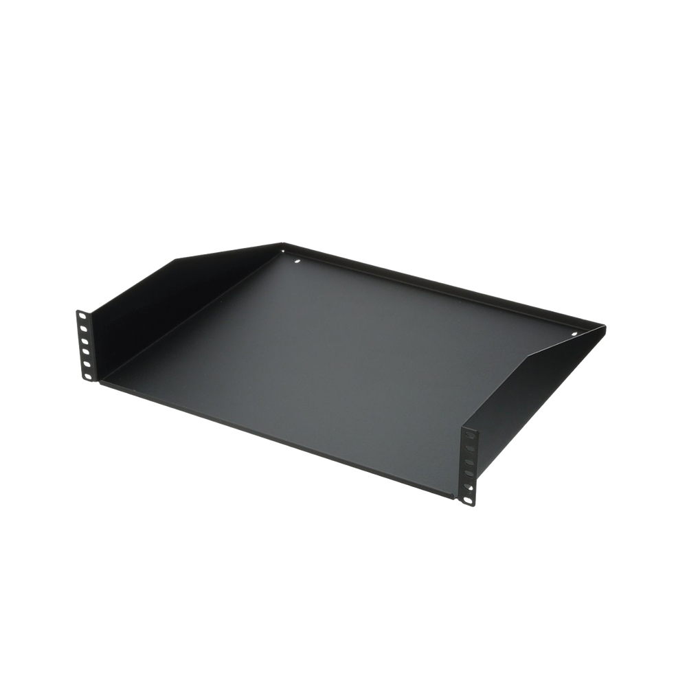 Charola para Soportar Equipos en Rack de 19", con Capacidad de Carga de 30Kg, 2UR