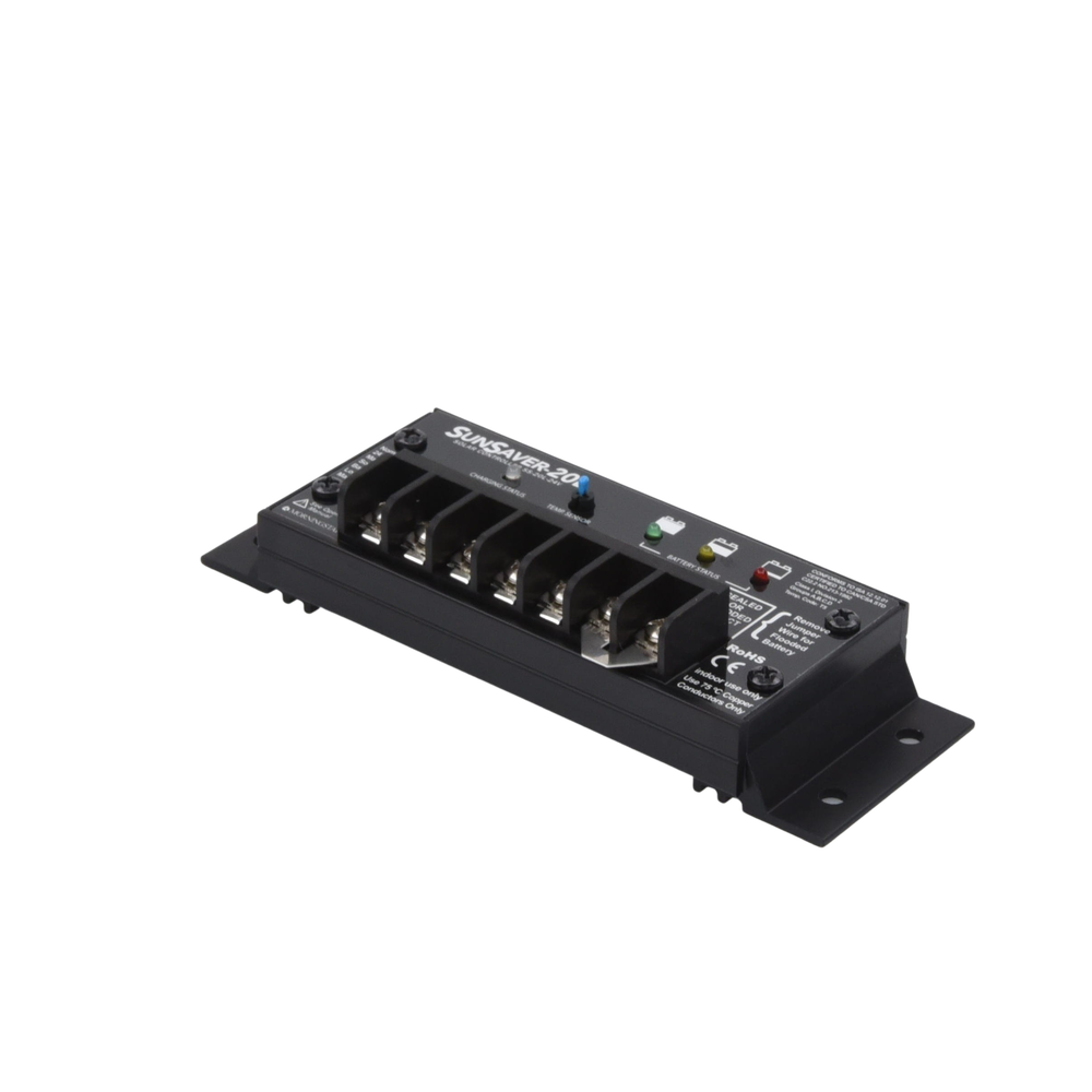 Controlador de carga y descarga SunSaver, 20 A, 24 Vcc