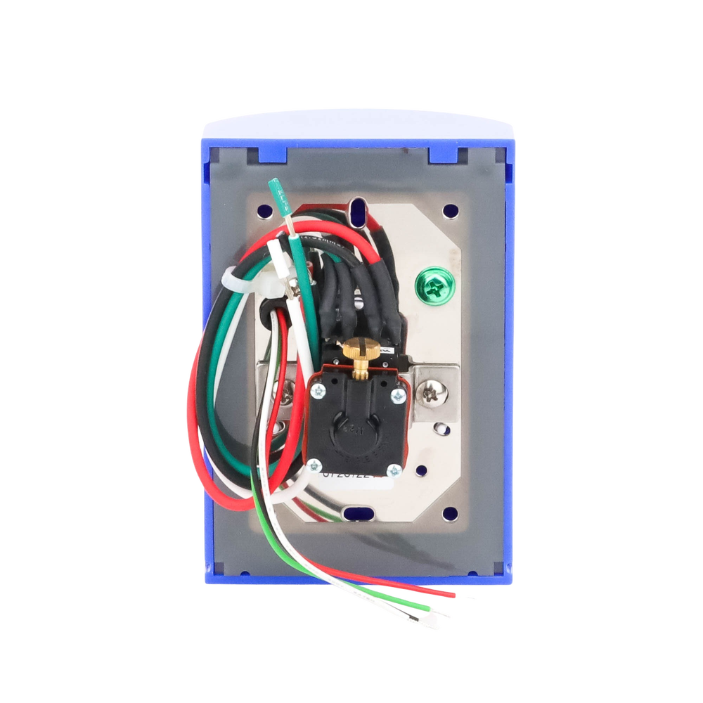 Botón De Salida De Emergencia Con Bocina De Advertencia Integrada, Interior/Exterior, Texto En Ingles, Tapa Protectora De Policarbonato Súper Resistente, Neumático - Image 5