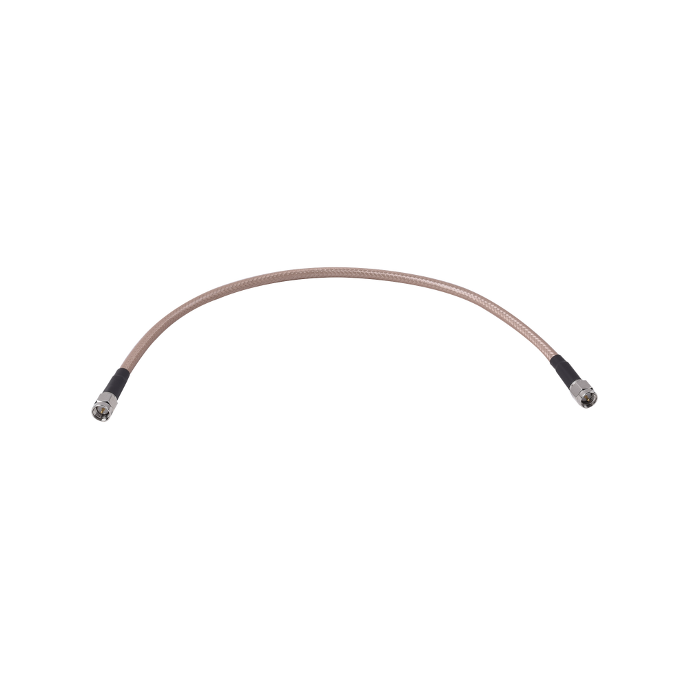Jumper con Cable RG-142 con Conectores SMA Macho/SMA Macho de 30 cm (11.81 pulgadas).