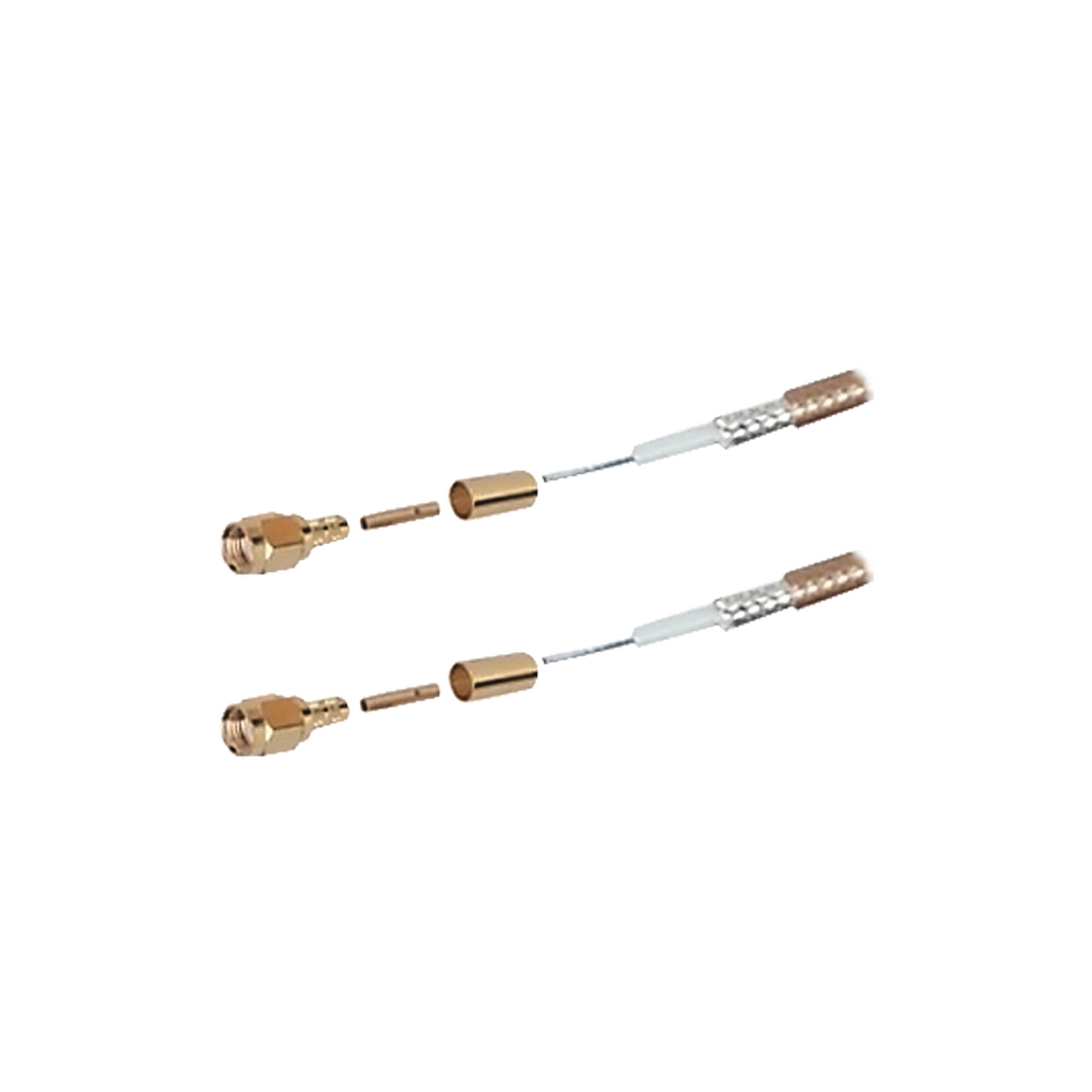 Jumper de 15 cm (5.91 Pulgadas). Con Cable RG-142 y Conectores SMAI Macho Inverso.