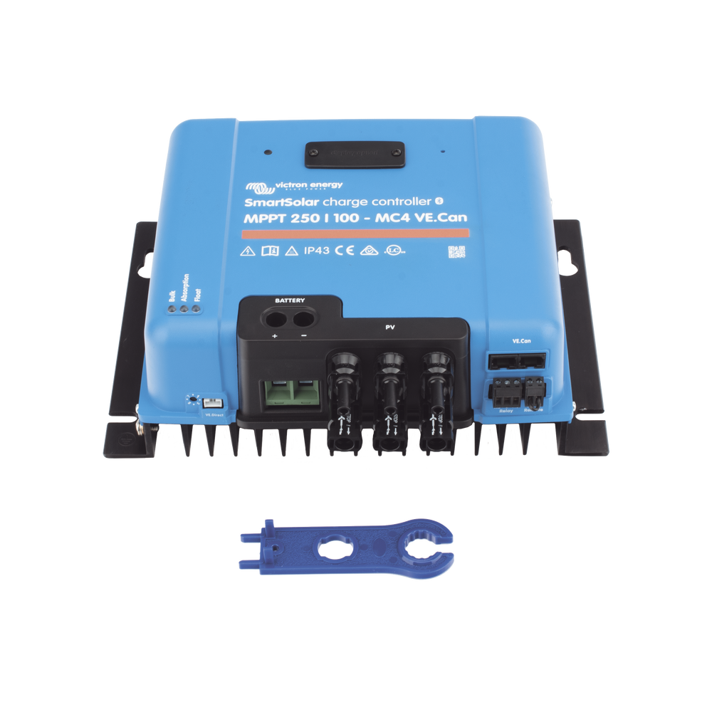 SmartSolar MPPT 250/100-MC4. Controlador Solar MPPT 100A, Voltaje: 48 Vcc. Para uso con Inv. Cargadores Victron - Image 6