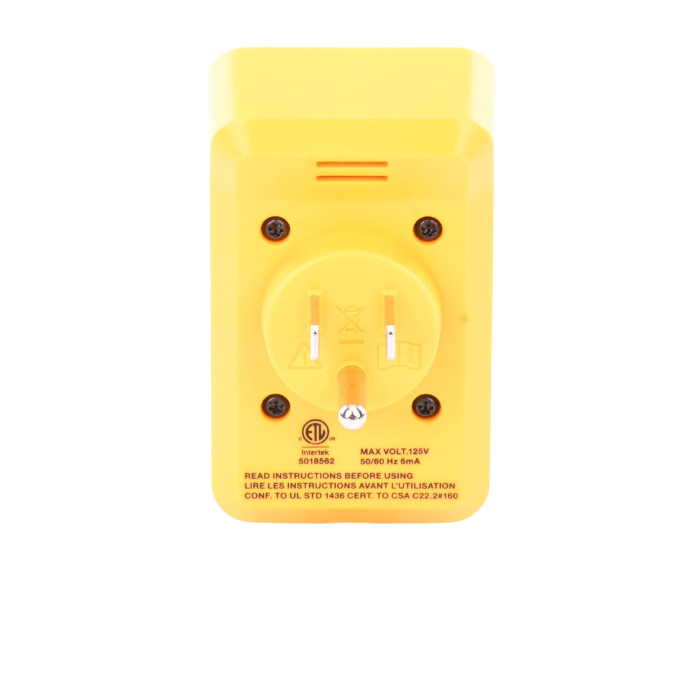 Probador de Tomacorriente Eléctrico Estándar o GFCI con Señal Acústica, Con LEDs de Alto Brillo y Gráfico Incluido Para Verificar Rápida y Fácilmente el Cableado - Image 5