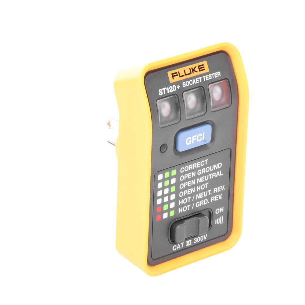 Probador de Tomacorriente Eléctrico Estándar o GFCI con Señal Acústica, Con LEDs de Alto Brillo y Gráfico Incluido Para Verificar Rápida y Fácilmente el Cableado - Image 6