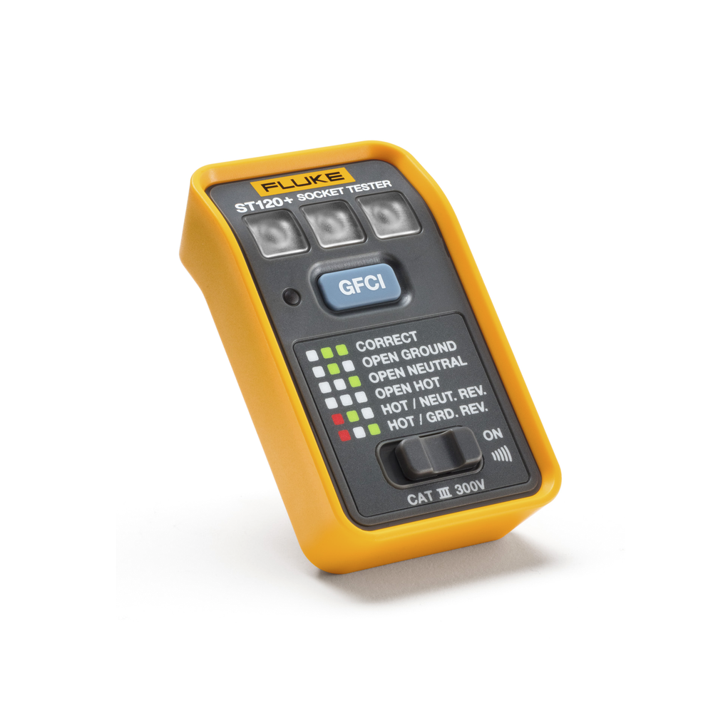 Probador de Tomacorriente Eléctrico Estándar o GFCI con Señal Acústica, Con LEDs de Alto Brillo y Gráfico Incluido Para Verificar Rápida y Fácilmente el Cableado - Image 2