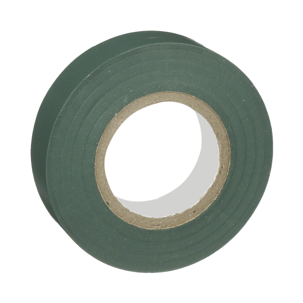 Cinta Eléctrica STRONGHOLD para Aislar, de PVC, Uso General Reparación y Mantenimiento, Grosor de 0.18mm (7 mil), Ancho de 19mm, y 20.12m de Largo, Color Verde - Image 3