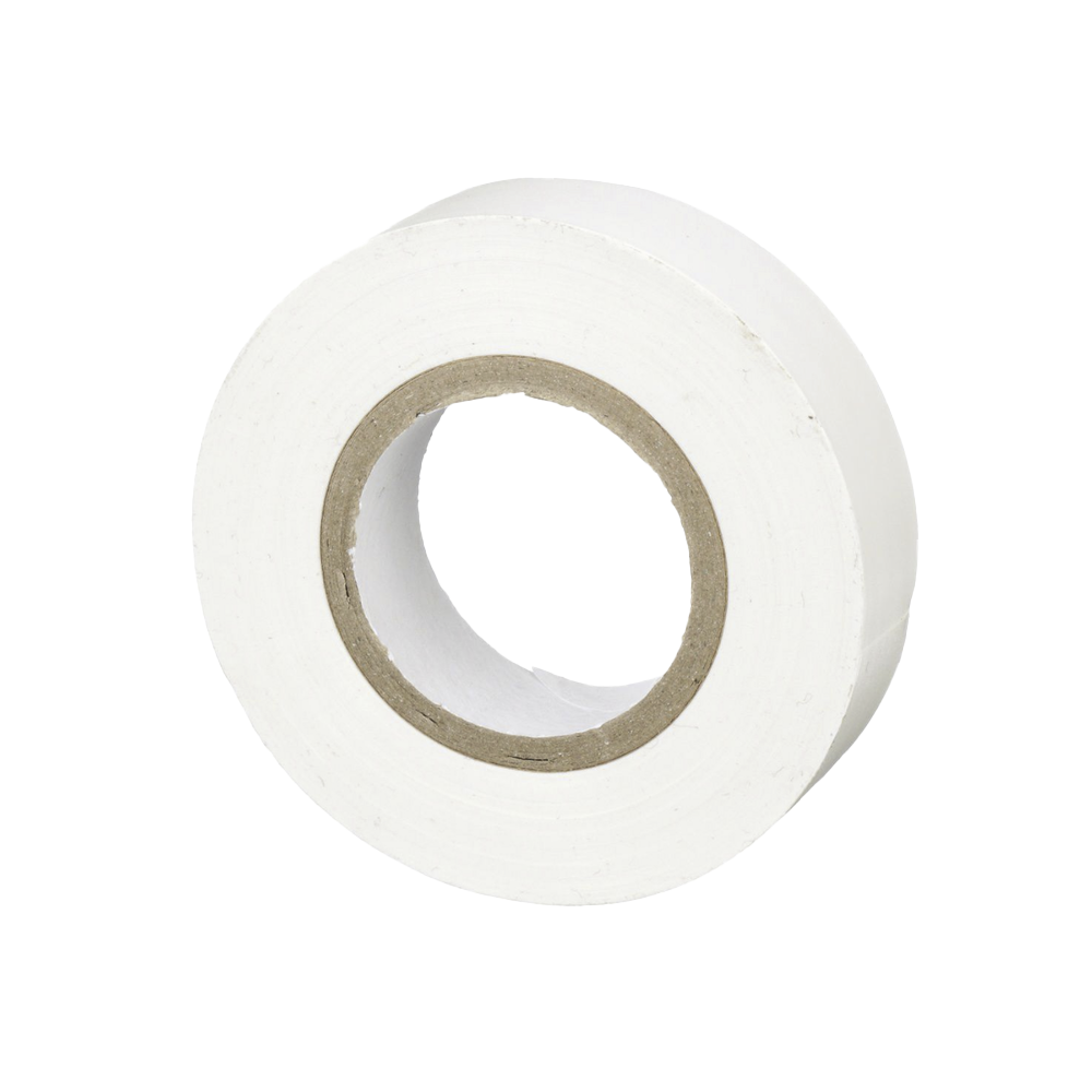 Cinta Eléctrica STRONGHOLD para Aislar, de PVC, Uso General Reparación y Mantenimiento, Grosor de 0.18mm (7 mil), Ancho de 19mm, y 20.12m de Largo, Color Blanco - Image 5