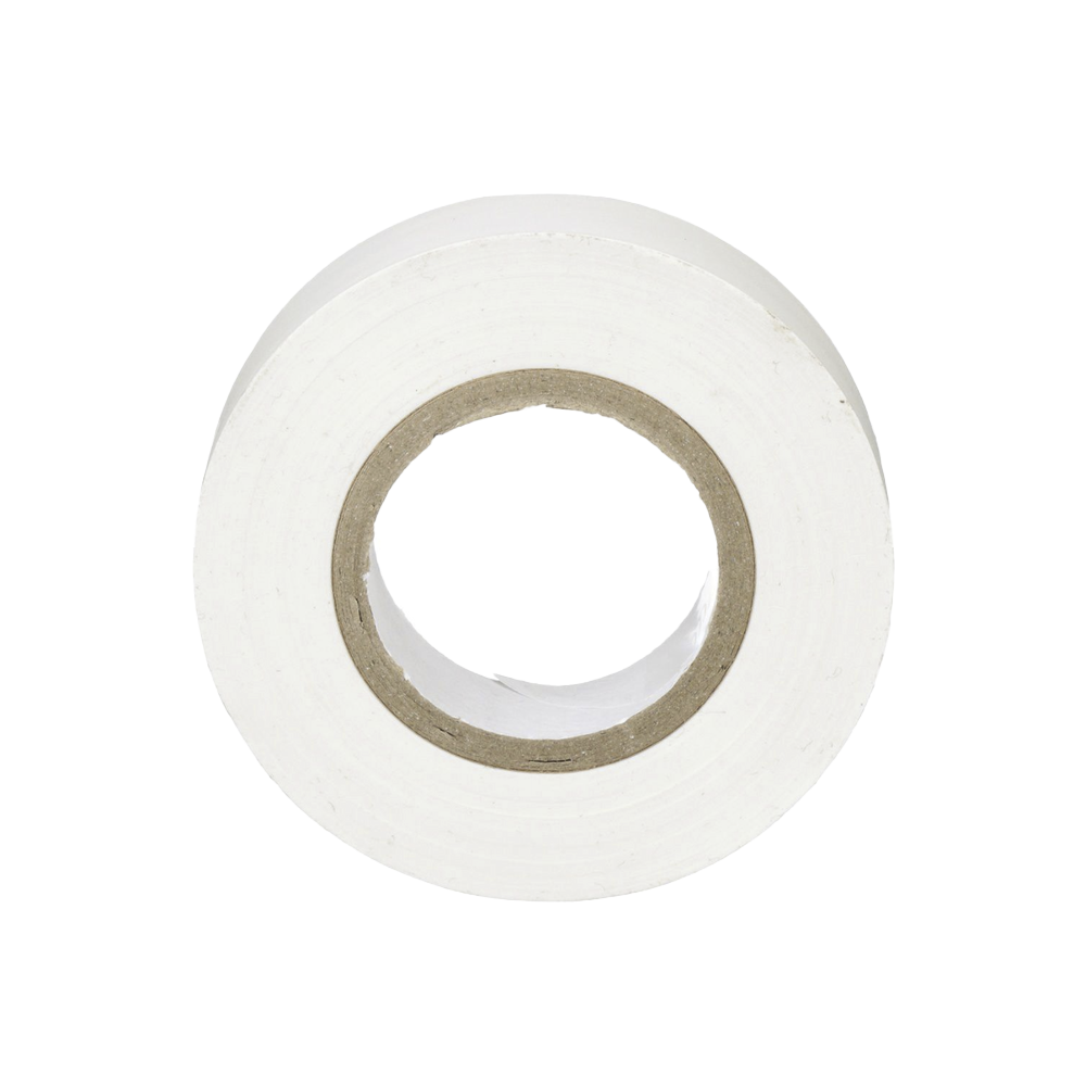 Cinta Eléctrica STRONGHOLD para Aislar, de PVC, Uso General Reparación y Mantenimiento, Grosor de 0.18mm (7 mil), Ancho de 19mm, y 20.12m de Largo, Color Blanco - Image 2