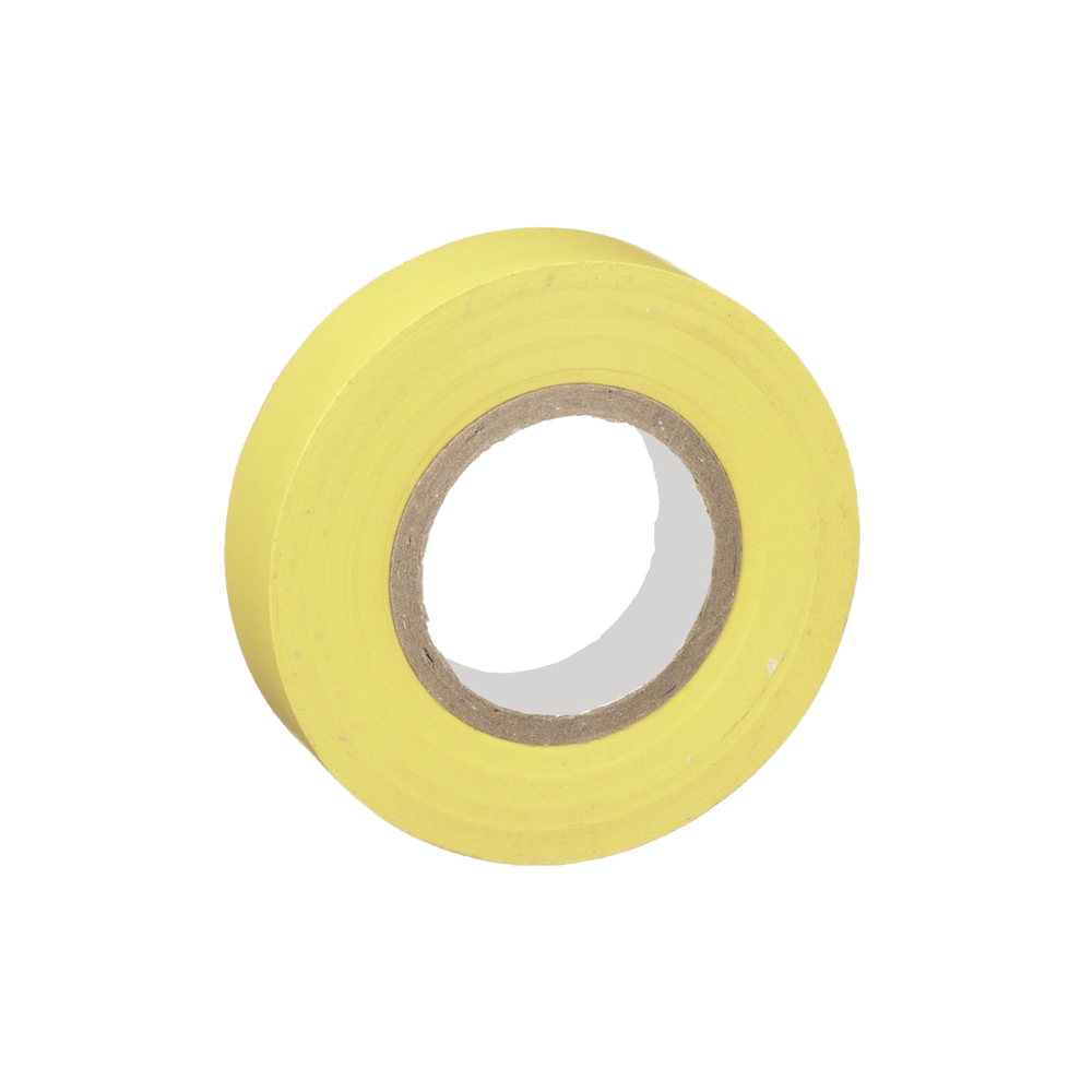 Cinta Eléctrica STRONGHOLD para Aislar, de PVC, Uso General Reparación y Mantenimiento, Grosor de 0.18mm (7 mil), Ancho de 19mm, y 20.12m de Largo, Color Amarillo - Image 3