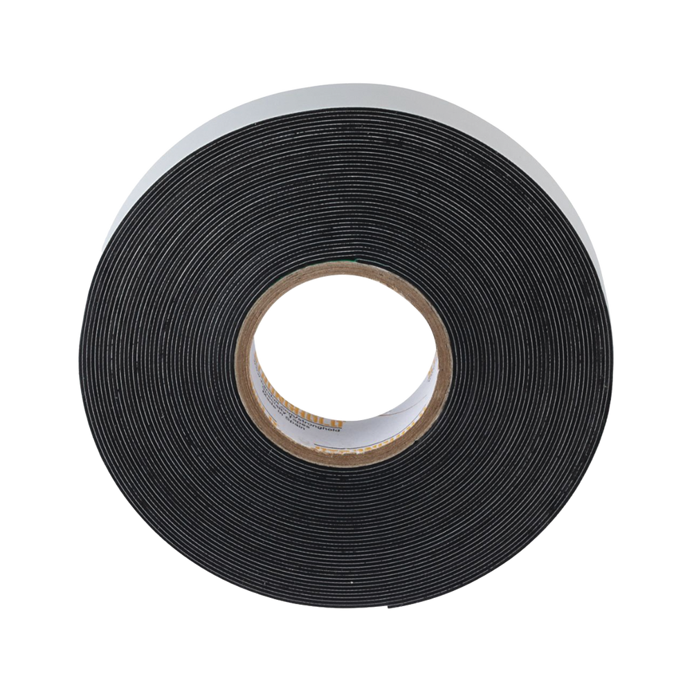 Cinta Eléctrica STRONGHOLD para Aislar de Caucho EPR, Autofusionable, Uso Industrial en Uniones de Alto Voltaje y Temperatura, Grosor 0.76mm (30 mil), Ancho 19mm, y 9.1m Largo, Color Negro. - Image 5
