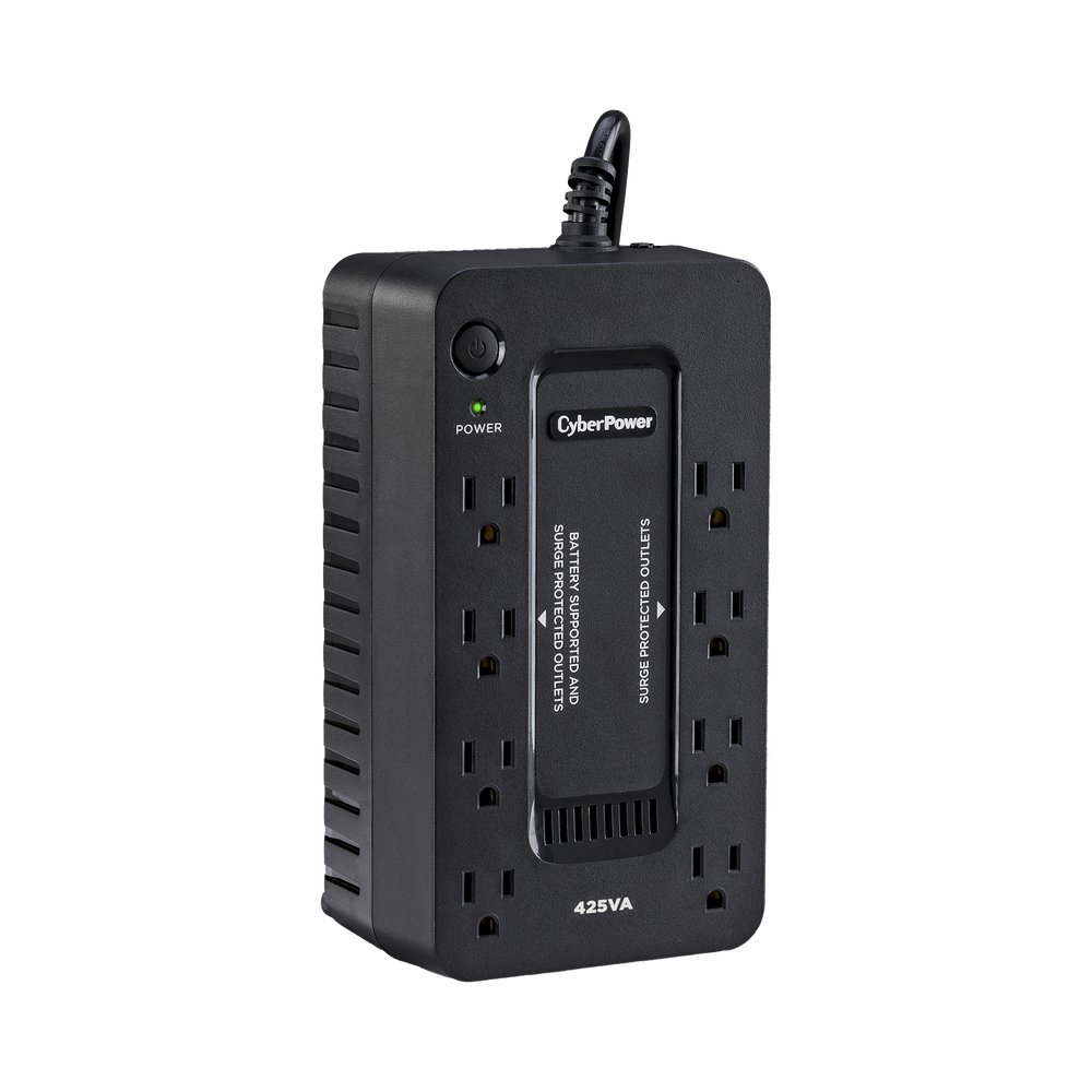 UPS de 425 VA/255 W, Topología Standby, Entrada 120 Vca NEMA 5-15P, Tipo Gabinete Compacto, Con 8 Tomas NEMA 5-15R - Image 2