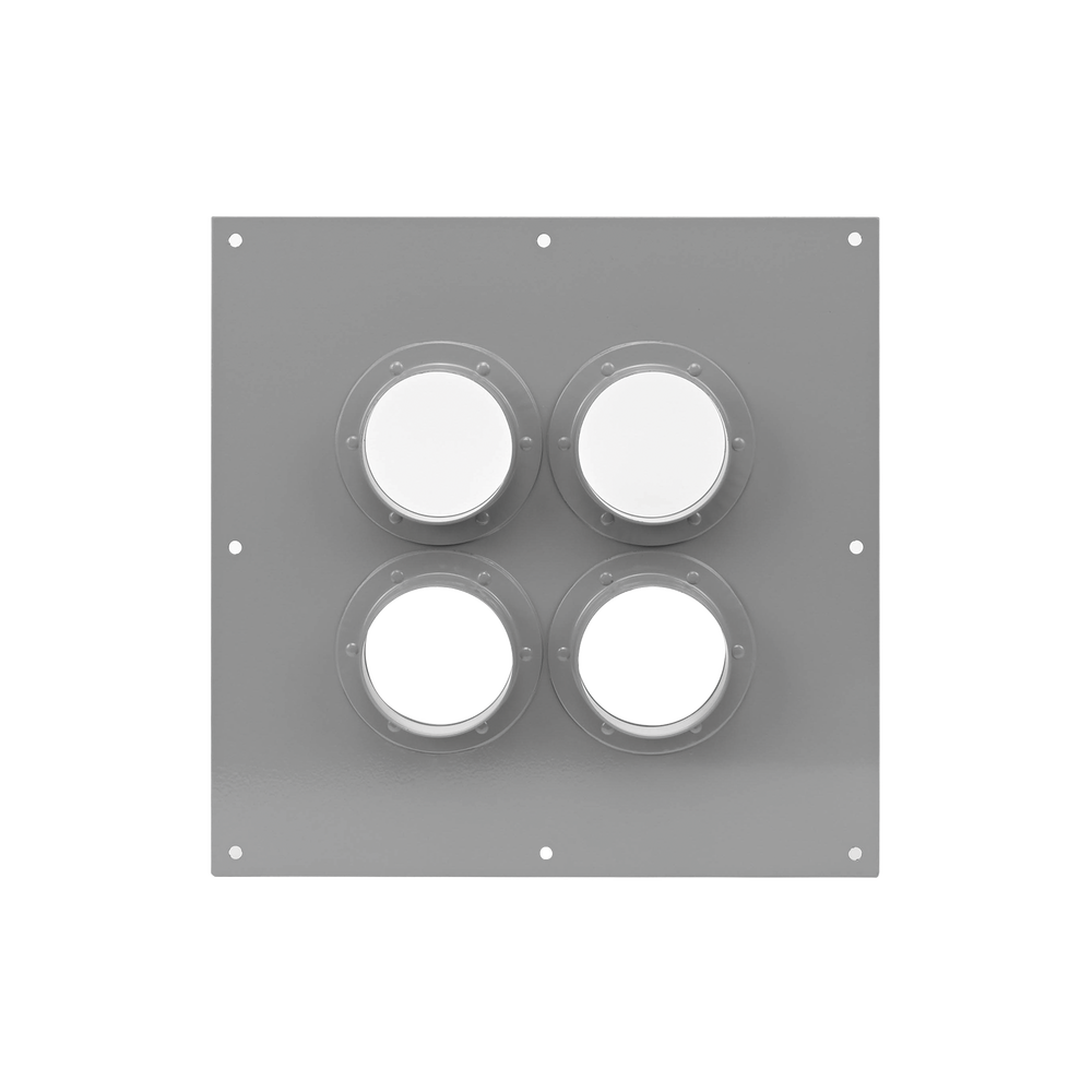 Placa Pasamuros Con Capacidad de 4 Botas de 4