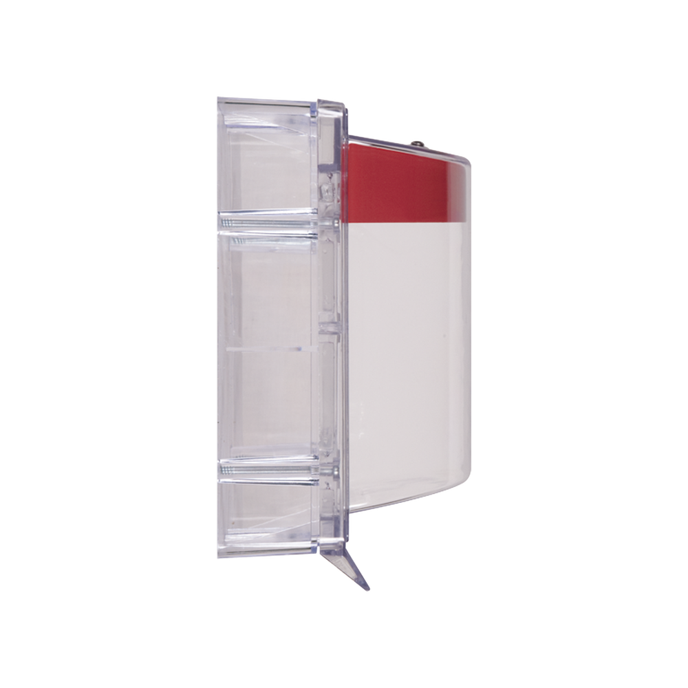Cubierta Protectora Serie Stopper II® De Policarbonato, Con Bocina, Espaciador Transparente, Etiqueta en Español - Image 3