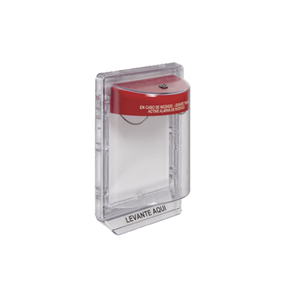 Protector de Policarbonato S?per Resistente para Palanca de Incendio Texto en Espa?ol