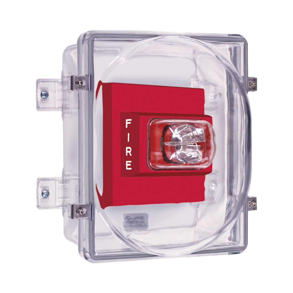 Cubierta Protectora Serie STOPPER De Policarbonato para Estrobos, Listado UL/CUL, MEA 49-00-E, ADA