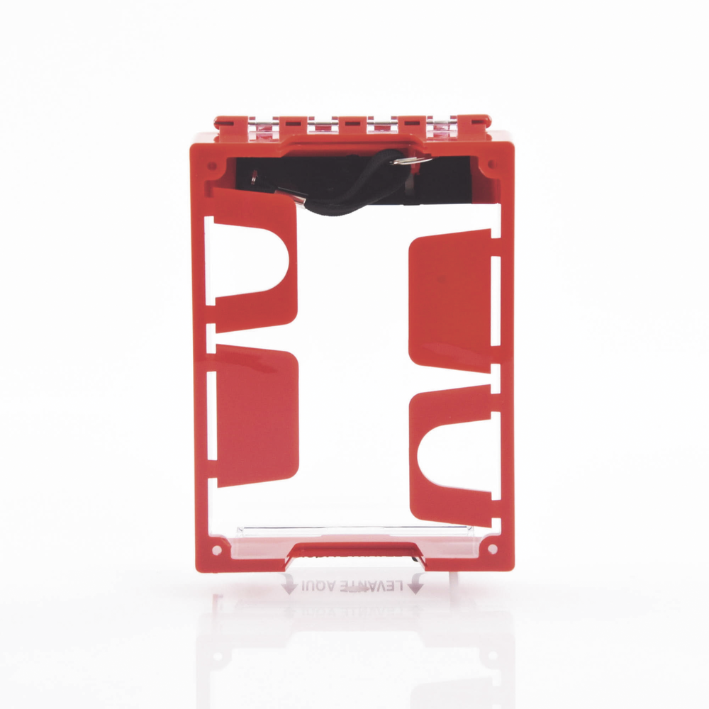 Cubierta Universal Transparente, de Bajo Perfil, con Espaciador, Texto de Incendio en Español, Notificación Audible y Visible - Image 5