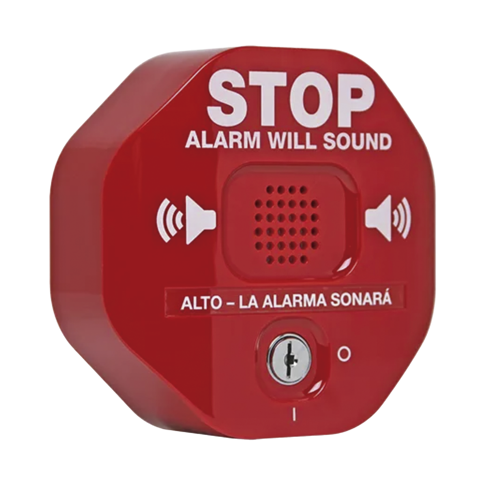 Alarma Multifunción Serie Exit Stopper® Para Proteger Una Puerta (incluye contacto magnético)