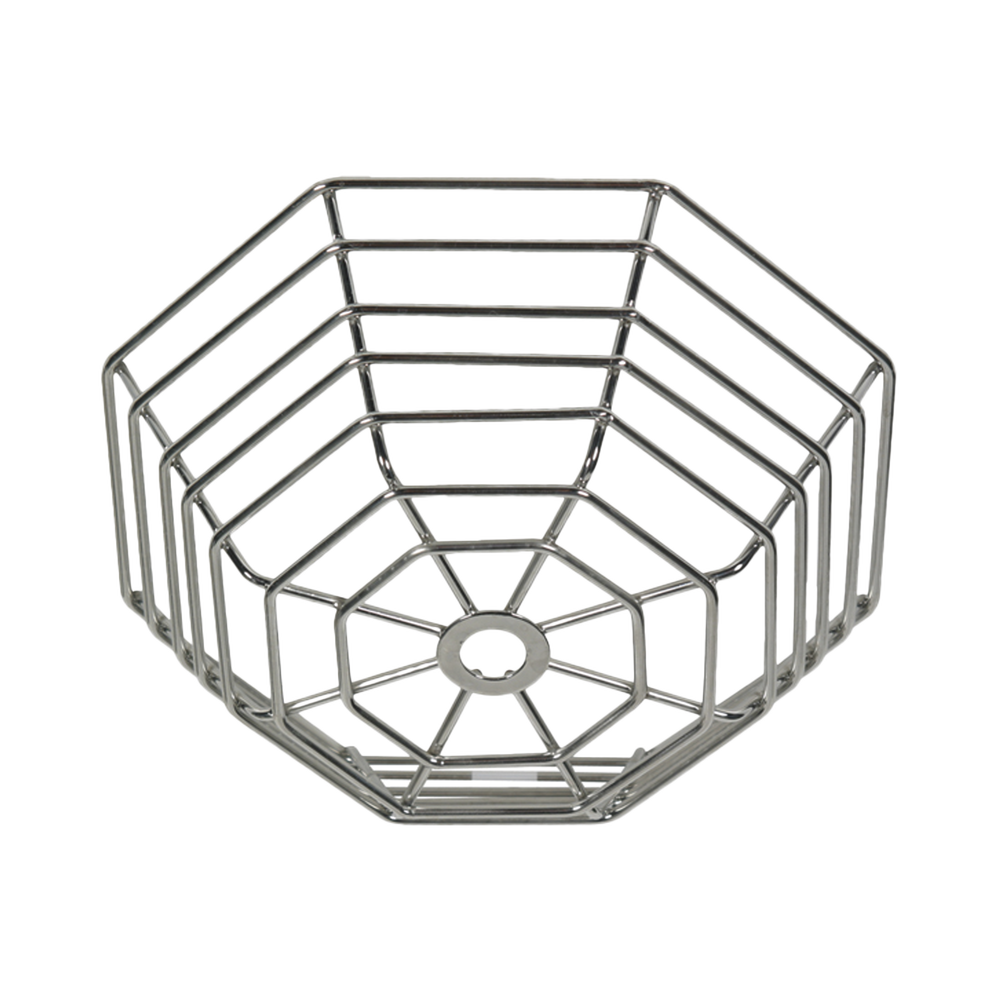 Rejilla de acero Web Stopper® para protección de detectores de humo de vandalismo y accidentes. Bajo perfil, montaje empotrado.