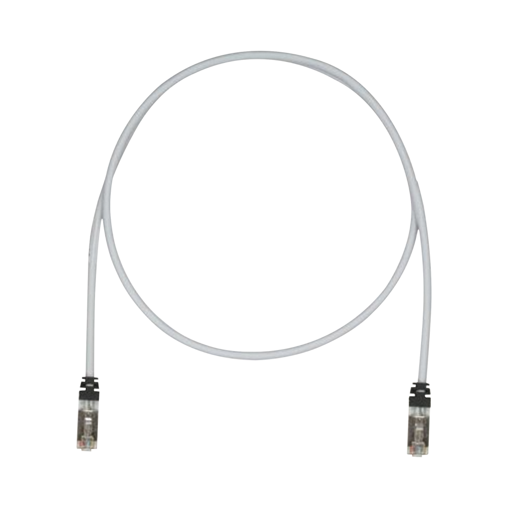 Patch Cord Cat6A, Blindado S/FTP, CM/LS0H, 5.18 Metros (17 Pies), Color Gris