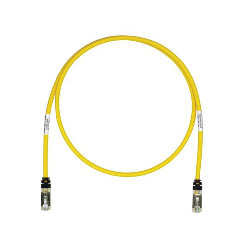 Patch Cord Cat6A, Blindado S/FTP, CM/LS0H, 0.91 Metros (3 Pies), Color Amarillo