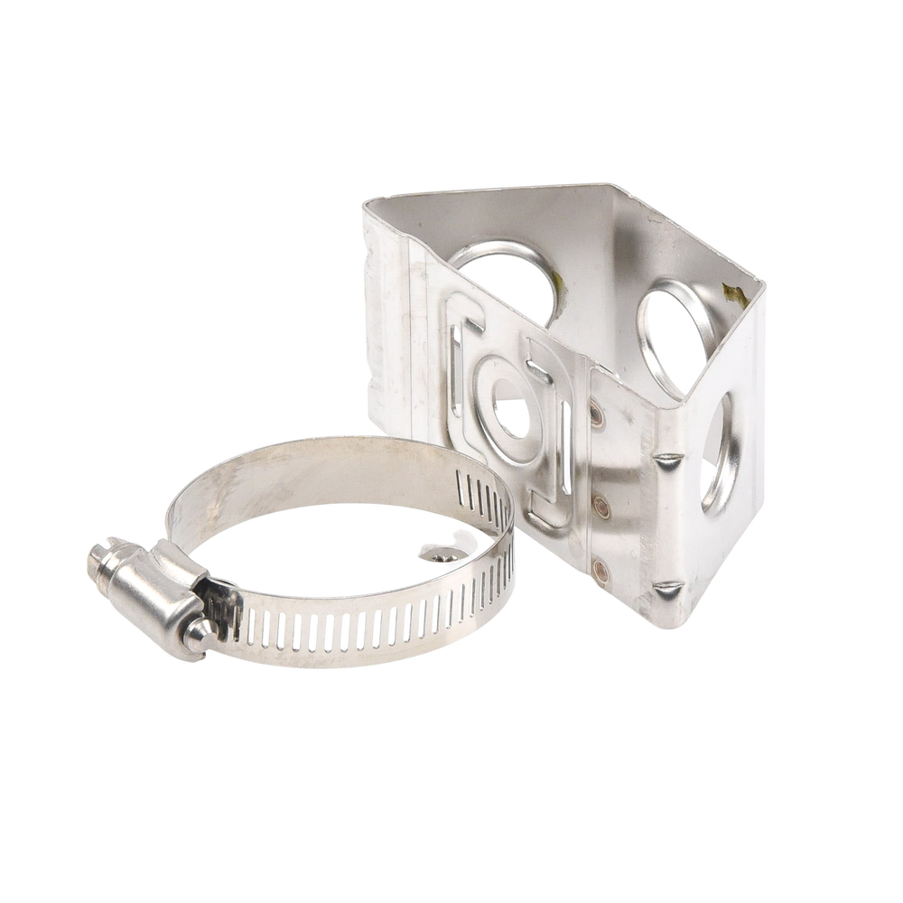 Adaptador de Sujetadores de Presi?n. Instalaci?n en un Tubo con Di?metro de 1 a 2. Paquete de 10 Piezas