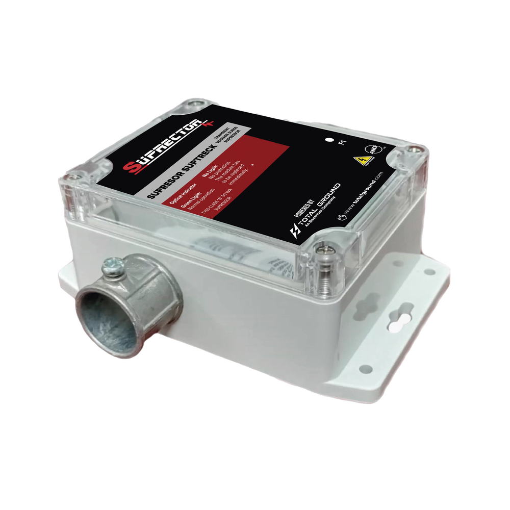 Supresor de Trasientes Clase B con voltaje de operación 127 Vca, 2 fases, 50 KA