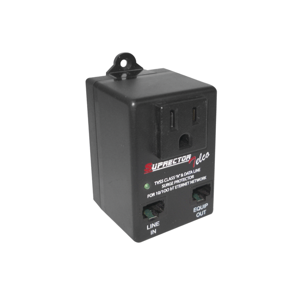 Supresor TELCO para Línea de Datos y Alimentación Eléctrica.