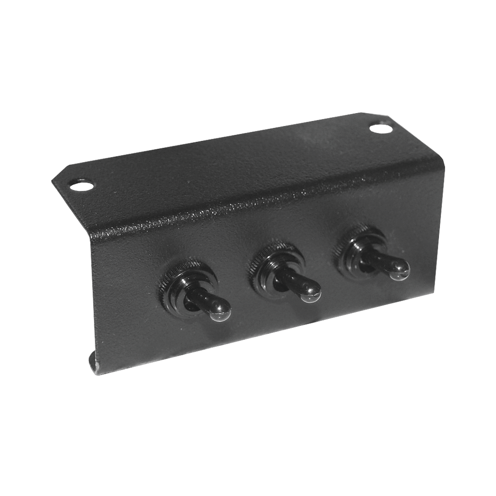 Panel frontal de 3 interruptores