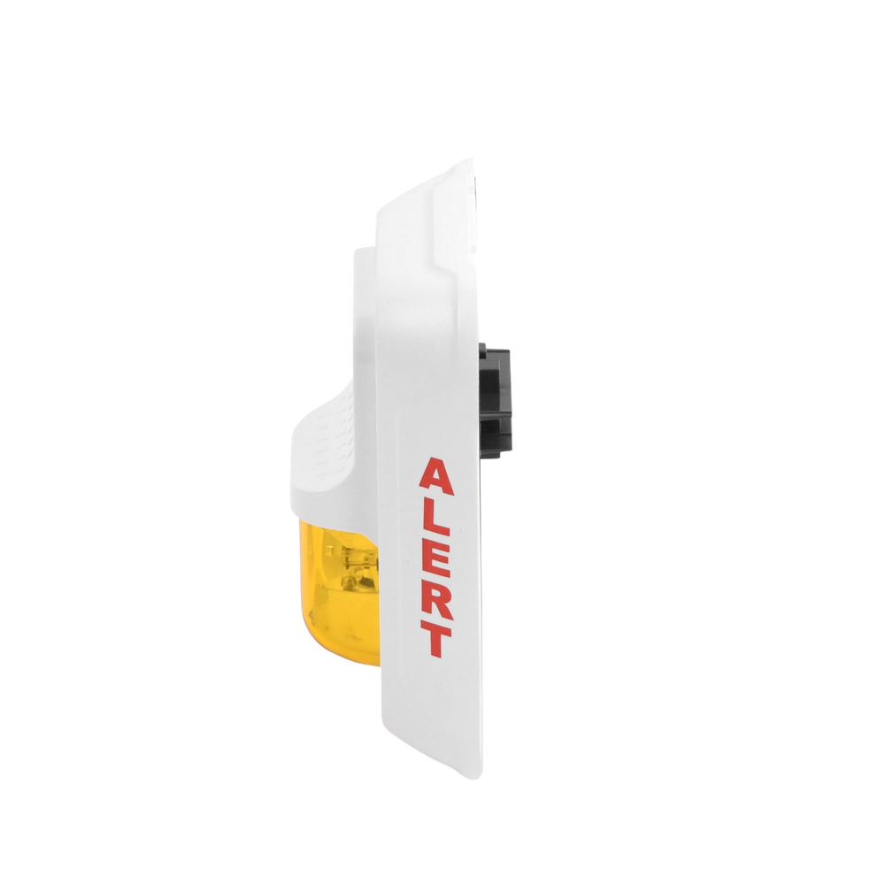 Lámpara Estroboscópica Color Blanco, para Notificación de Alerta, Montaje en Pared, Lente Estroboscópico Color Ámbar, Candelas Seleccionables - Image 5