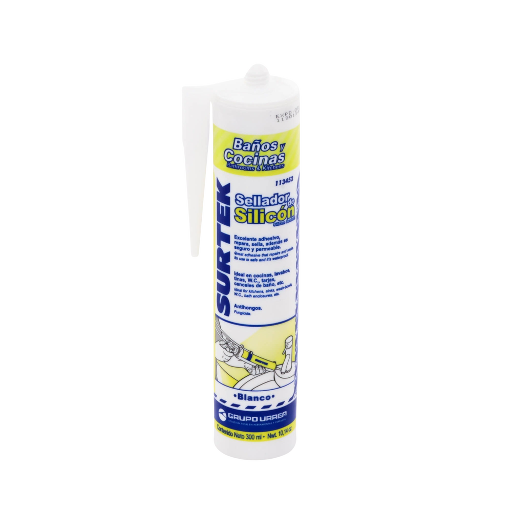 Silicón Para Baños y Cocinas /Color Blanco / Contenido 280 ml. - Image 2