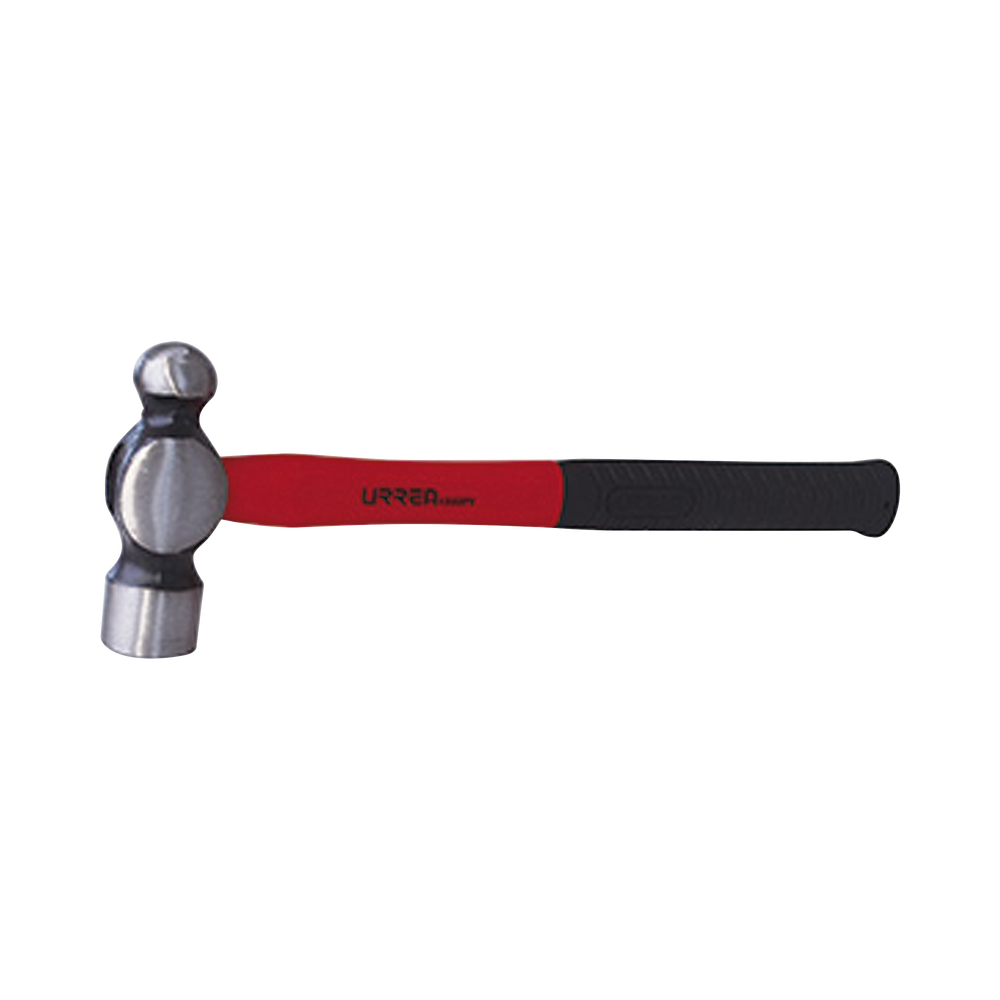 Martillo de bola de 16 onzas mango de fibra de vidrio.