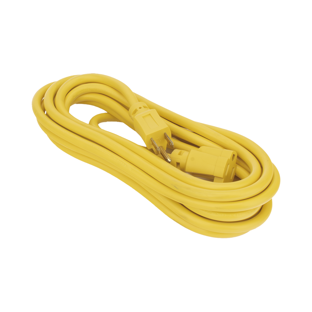 Extensión Eléctrica de Uso Rudo Aterrizada 5 metros /127 V CA 10 A Máximo / Color Amarillo. - Image 3