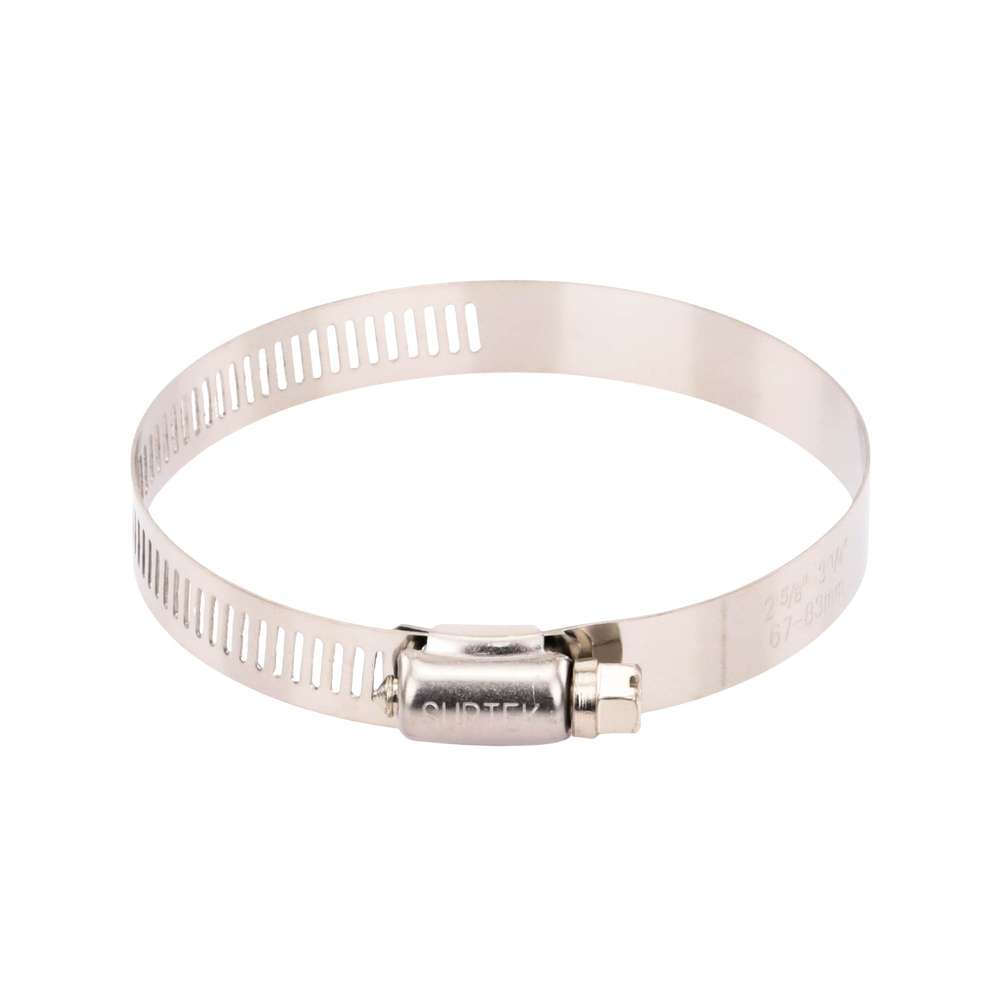 Abrazadera sin fin diametro 2-5/8 a 3-1/4in, ancho 1/2in inoxidable. - Image 4