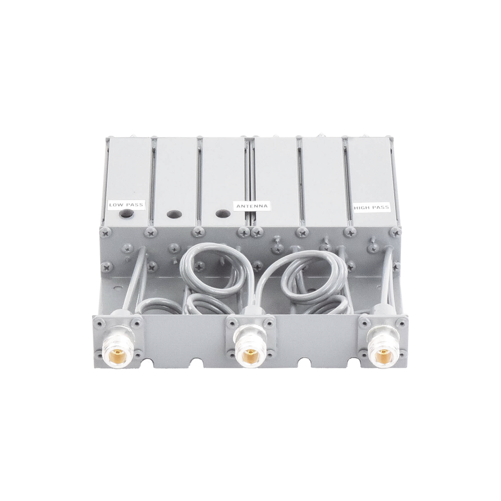 Duplexer SYSCOM en VHF, 6 Cav. 148-160 MHz, 50 Watt, 5 MHz Sep. Rechazo de Banda, N Hembras. - Image 2
