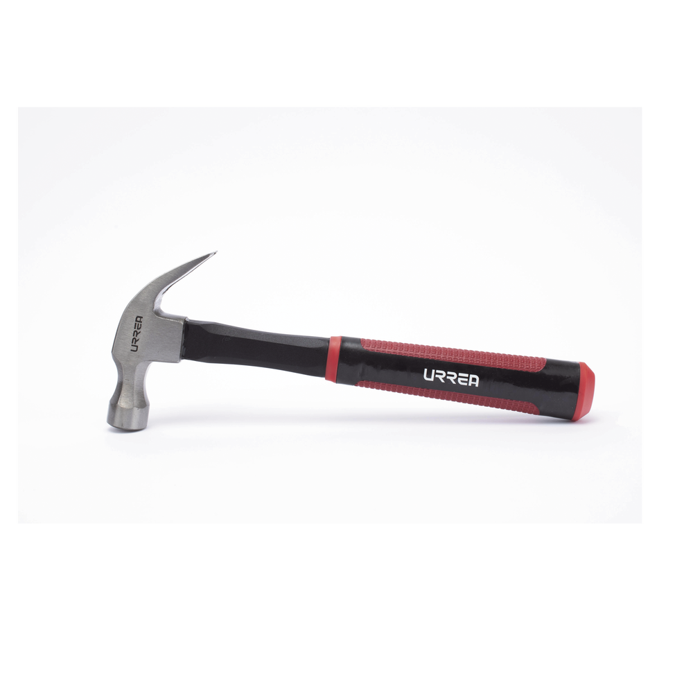 Martillo de uña curva 16 onzas anti vibración, cabo de fibra de vidrio. - Image 3