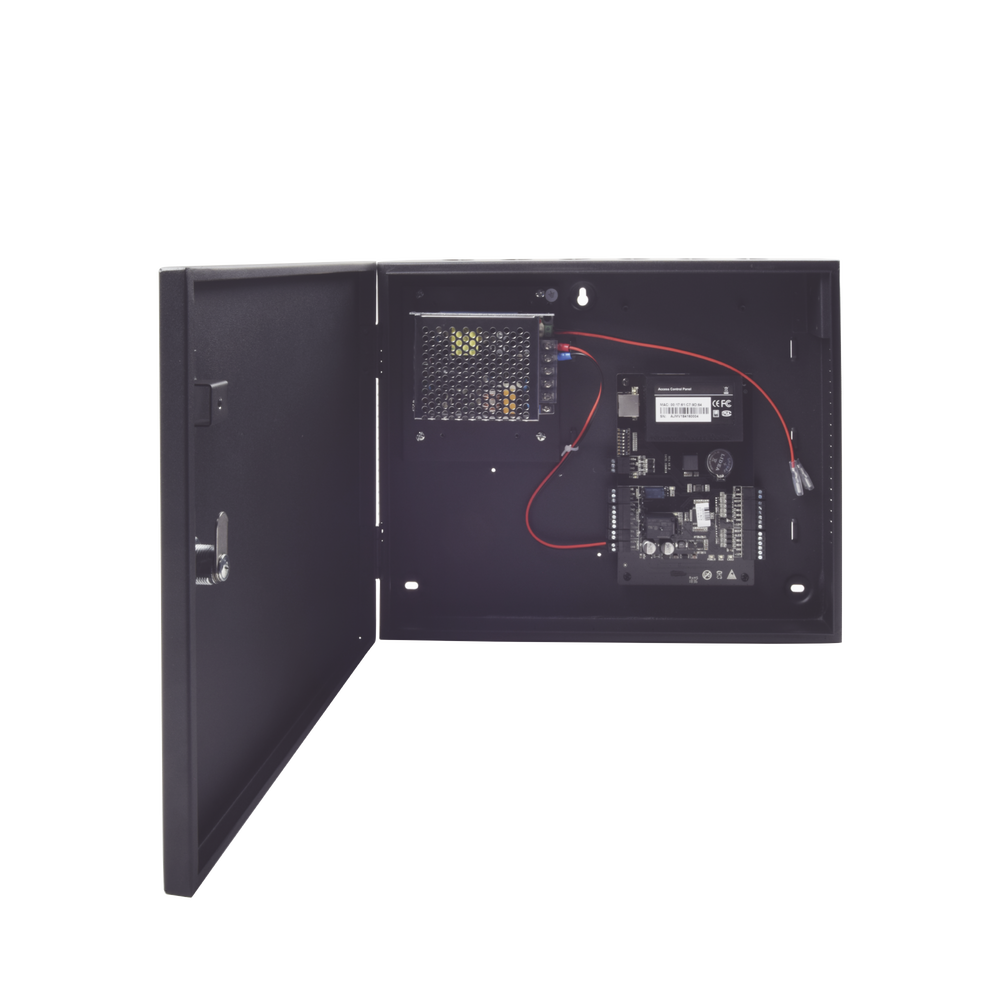 C3100 Panel de Control de Acceso para 1 Puerta / Fácil Administración / 30,000 Tarjetas / Incluye Gabinete y Fuente de Alimentación 12Vcc/3A / Software GRATIS