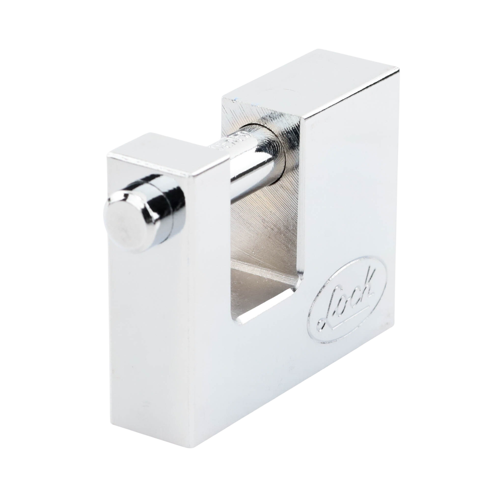 Candado para Cortina Metálica / Medida 70 mm/ Acabado Cromo Satinado/ Nivel de Seguridad 6 / Llave Estándar. - Image 3