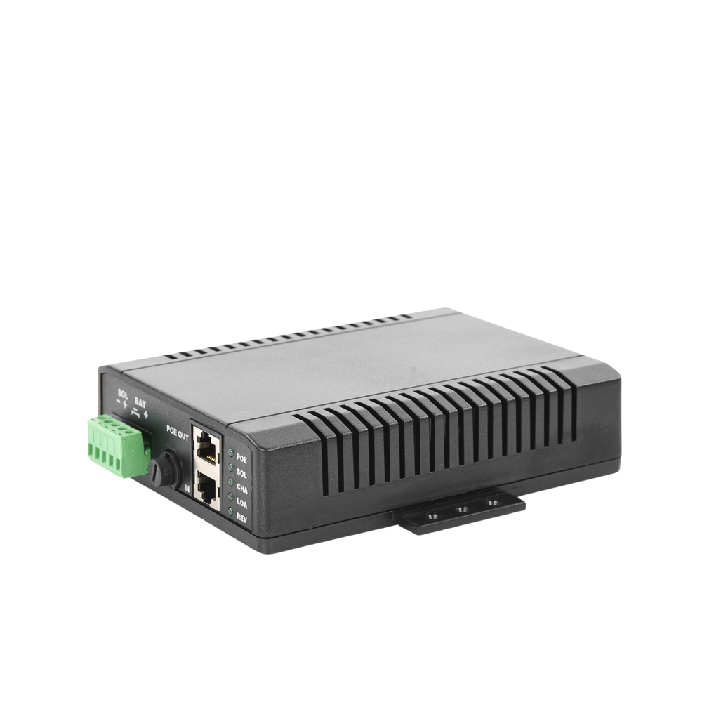 Controlador Solar POE, Entrada 12 Vcc Hasta un Panel Solar de 125 Watts, Salida PoE Pasivo en 48 Vcc Hasta 20 Watts Máximo. - Image 2