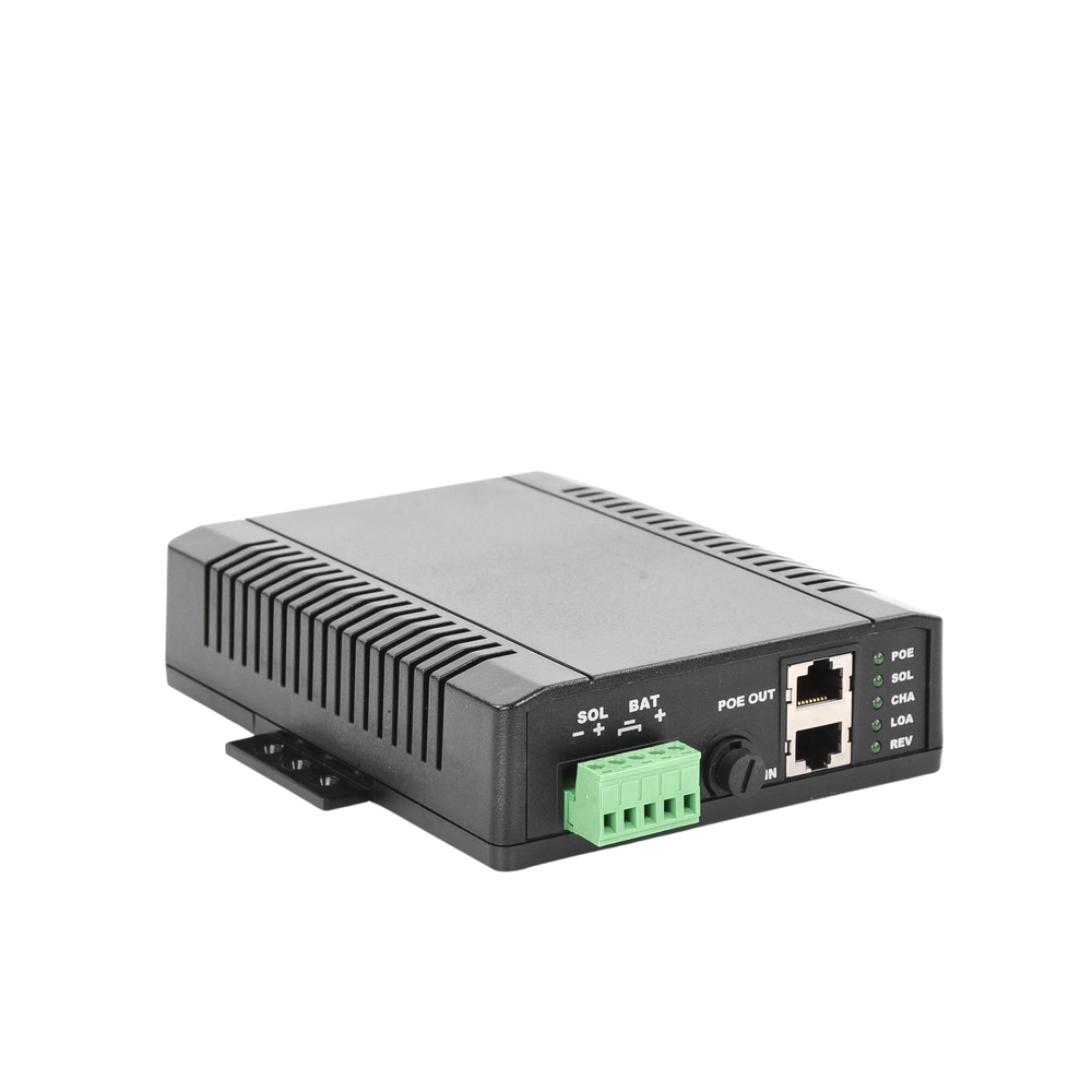 Controlador Solar POE, Entrada 12 Vcc Hasta un Panel Solar de 125 Watts, Salida PoE Pasivo en 48 Vcc Hasta 20 Watts Máximo. - Image 3