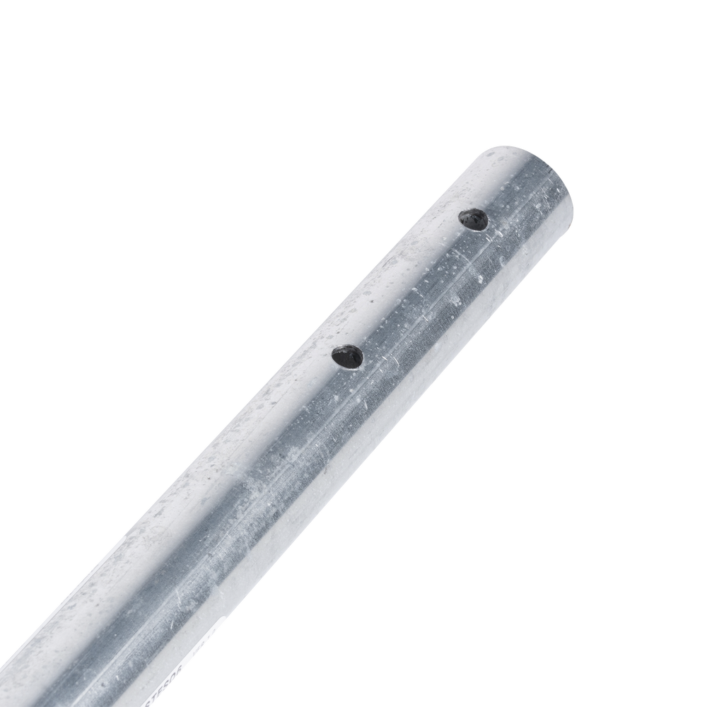 Poste de Esquina para Cerca Electrificada. Tubo Galva. de 1.4m, cal. 18 de 1" Diam. (Sin pintar). Ideal para 6 Aisladores - Image 3