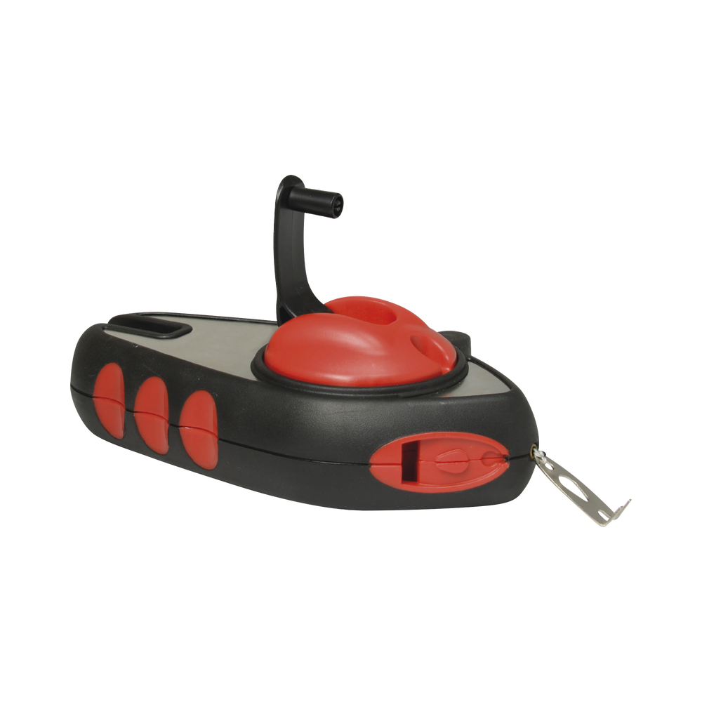 Tiralineas profesional inoxidable de 30 metros.